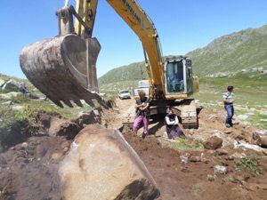 Yeşil Yol'da Çalışmalar Yeniden Başladı