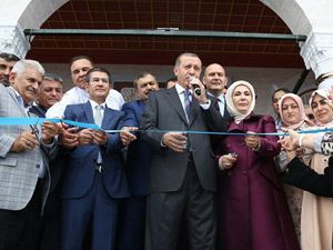 Erdoğan, Rize'de Kıbledağı Hacı Hafız Yusuf Yılmaz Camisi'nin Açılışını Yaptı