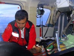 Rize'de Yüksekten Düşen Mühendisi 12 Kişilik Ekip Kurtardı