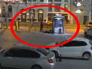 Rizeli Otopark Görevlisinin Vurulma Anı Kamerada