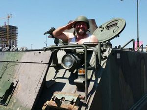 Beş Dakikada Tank Kullanmayı Öğrenen Rizeli O Anları Anlattı