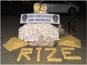 Rize'de PKK/KCK'ya Dev Uyuşturucu Operasyonu. 12 Milyon TL'lik Uyuşturucu Ele Geçirildi