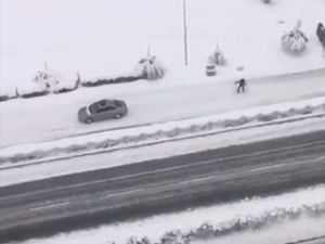 Rize'de Tehlikeli Kayak Yolculuğu