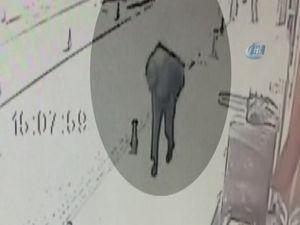 Rize’de Sokakta Yürüyen Vatandaşın Kafasına Tuğla Düştü